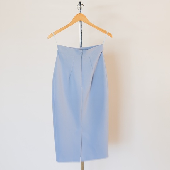 NWOT Safiyaa Crepe Pencil Skirt Size 4 - Picture 5 of 16